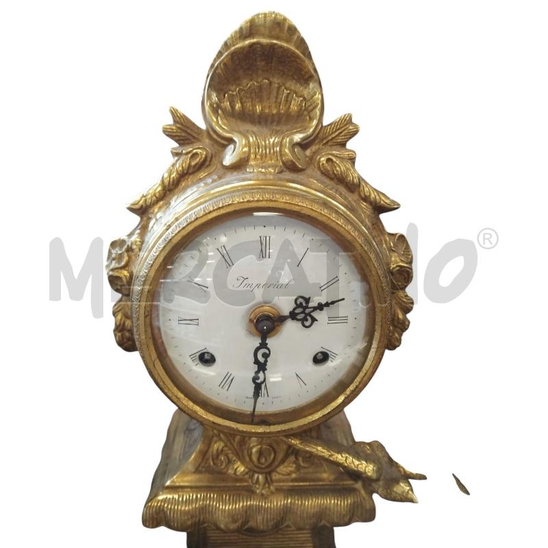 OROLOGIO DA TAVOLO FRANCESE BRONZO IMPERIAL | Mercatino dell'Usato Bernareggio 2