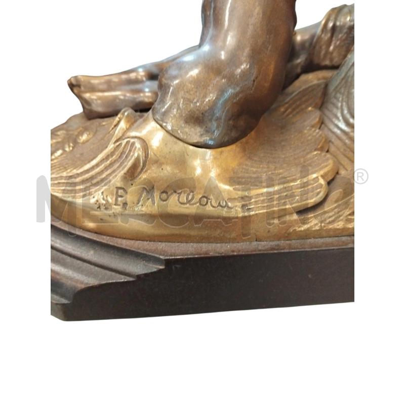 OROLOGIO DA TAVOLO FRANCESE BRONZO IMPERIAL | Mercatino dell'Usato Bernareggio 5