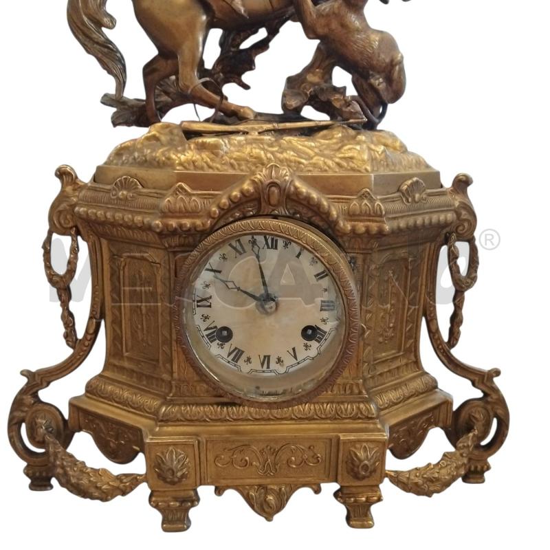 OROLOGIO TRITTICO  OTTONE  | Mercatino dell'Usato Bernareggio 4