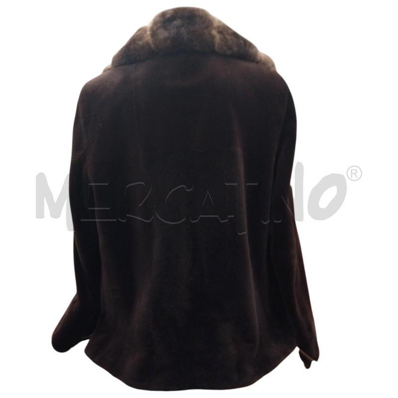 PELLICCIA FERRE MARRONE VINTAGE CASTORO | Mercatino dell'Usato Bernareggio 3