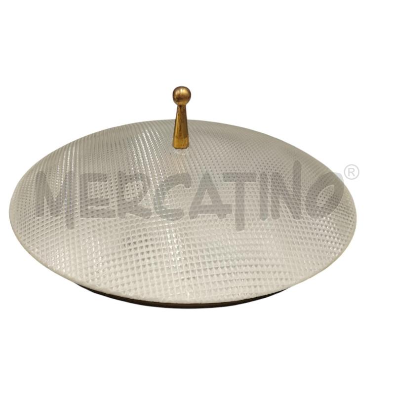 PLAFONIERA VINTAGE OTTONE  | Mercatino dell'Usato Bernareggio 2