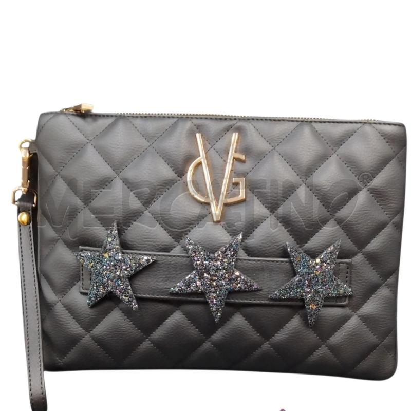 POCHETTE BORSA NERA STELLE VALENTINA GIORGI | Mercatino dell'Usato Bernareggio 2