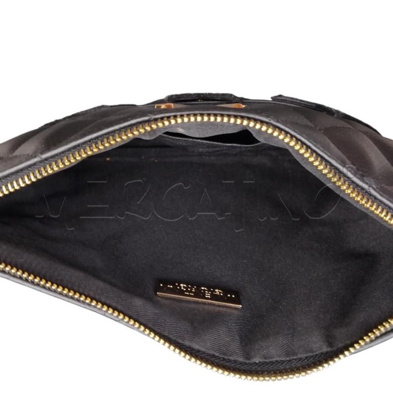 POCHETTE BORSA NERA STELLE VALENTINA GIORGI | Mercatino dell'Usato Bernareggio 4