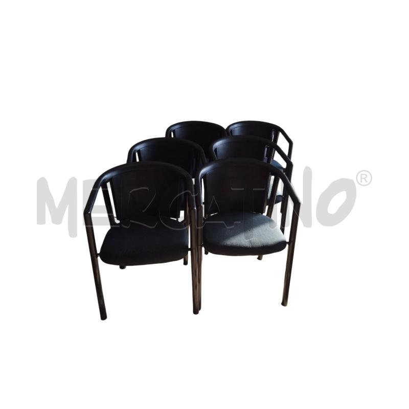 POLTRONCINE 6 PZ. FLEXFORM MOD. MIXER  | Mercatino dell'Usato Bernareggio 3