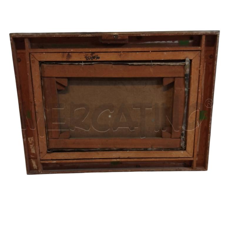 QUADRO 55X35 LAGO DI LEDRO CARLO CRESSINI  | Mercatino dell'Usato Bernareggio 3