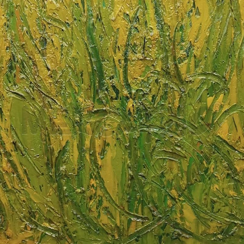 QUADRO ASTRATTO VEGETAZIONE FIRMA | Mercatino dell'Usato Bernareggio 5