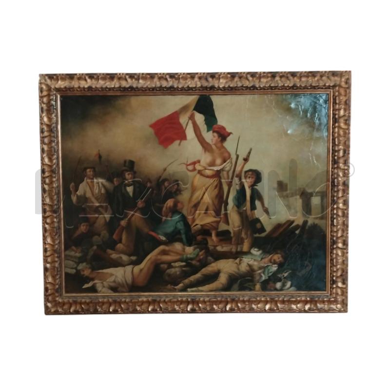 QUADRO ATTACCO ALLA BASTIGLIA 140X110 | Mercatino dell'Usato Bernareggio 1