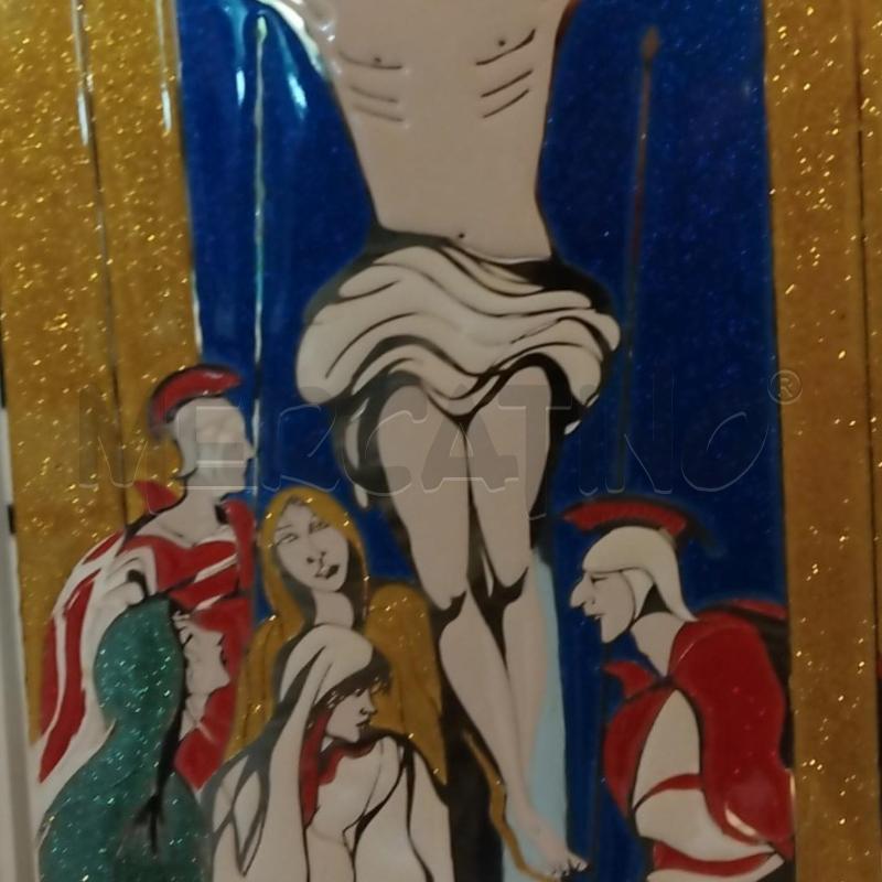 QUADRO CROCIFISSIONE ANTONIO NOCERA  | Mercatino dell'Usato Bernareggio 2