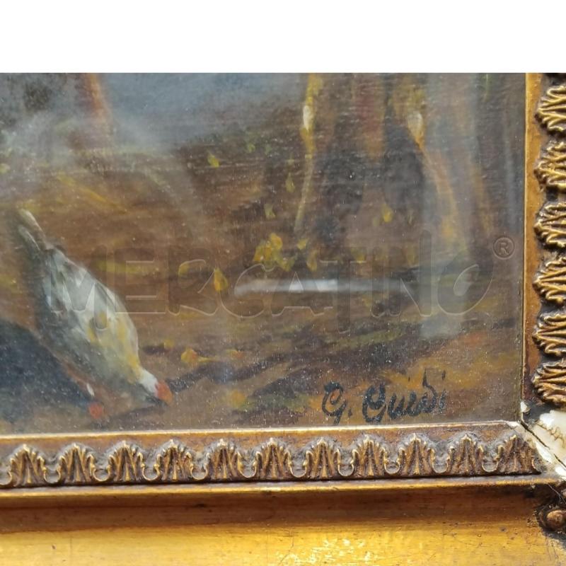 QUADRO G. GUIDI NELLA STALLA CAPRE  | Mercatino dell'Usato Bernareggio 4