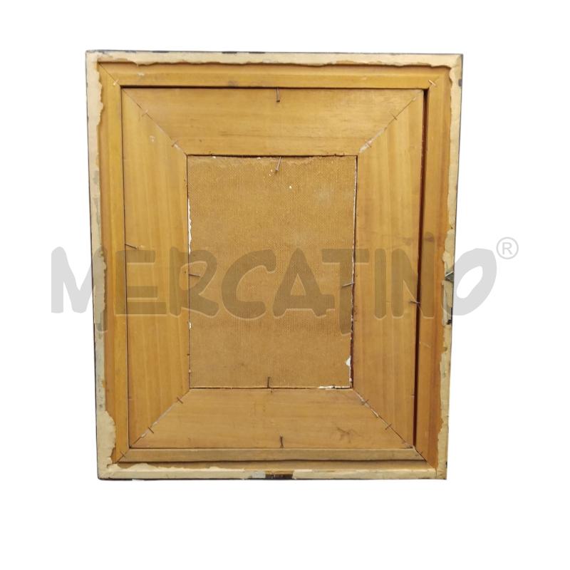 QUADRO GIANNINI CORNICE LEGNO SCURO | Mercatino dell'Usato Bernareggio 3