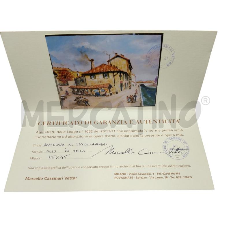 QUADRO M.CASSINARI VETTOR | Mercatino dell'Usato Bernareggio 5