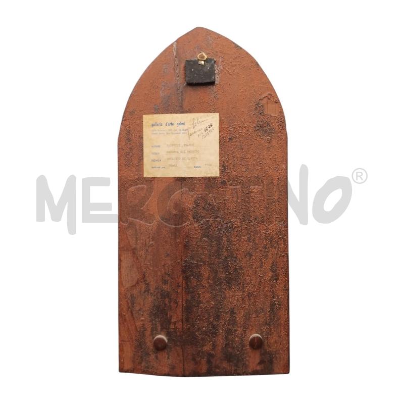 QUADRO MADONNA CON BAMBINO SU TAVOLA  | Mercatino dell'Usato Bernareggio 3