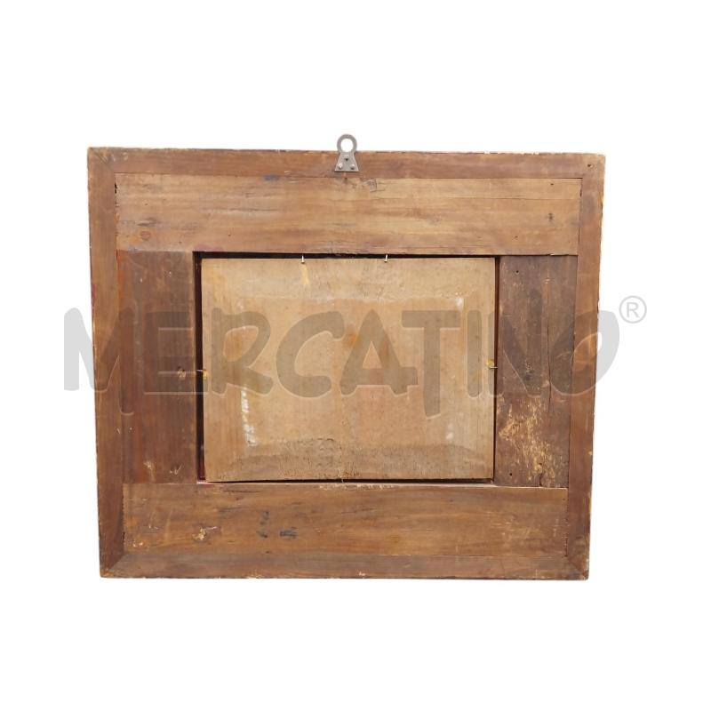 QUADRO MARINA CORNICE DORATA  | Mercatino dell'Usato Bernareggio 3