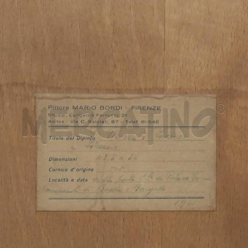 QUADRO MARIO BORDI  | Mercatino dell'Usato Bernareggio 5