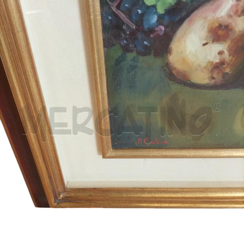 QUADRO NATURA MORTA AURELIO CARTONE  | Mercatino dell'Usato Bernareggio 2