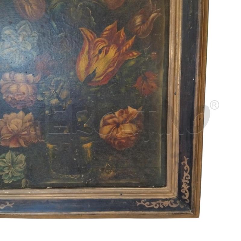 QUADRO NATURA MORTA CORNICE NERO DECORO O | Mercatino dell'Usato Bernareggio 4