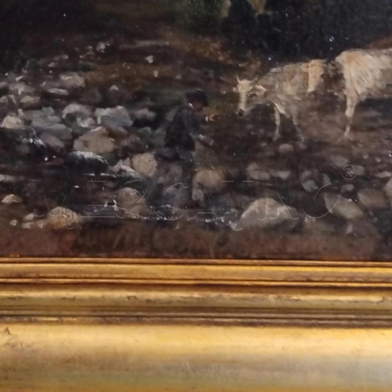 QUADRO SCENA CAMPESTRE FIRMA | Mercatino dell'Usato Bernareggio 4