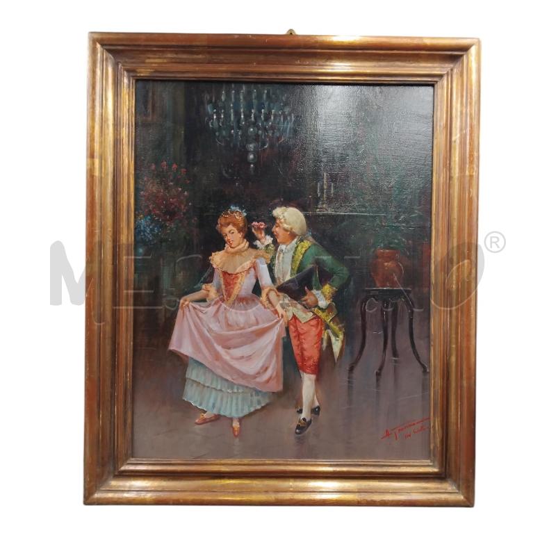 QUADRO SCENA GALANTE  | Mercatino dell'Usato Bernareggio 1
