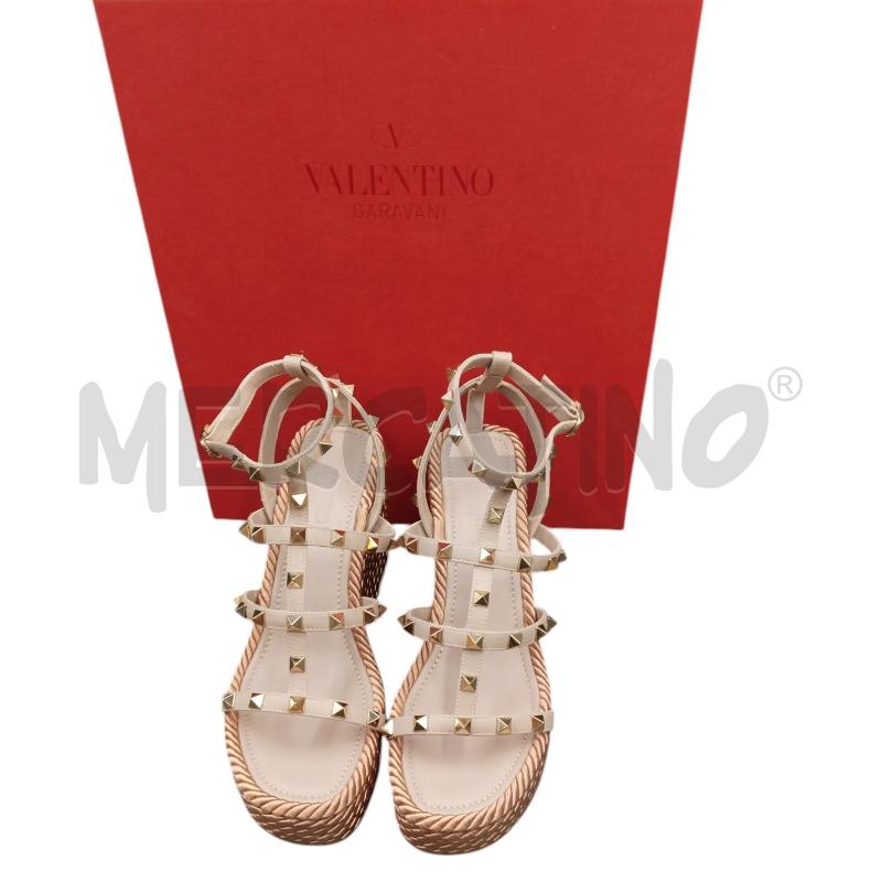 SANDALI DONNA VALENTINO SCAT LILLA BORCHIE | Mercatino dell'Usato Bernareggio 1