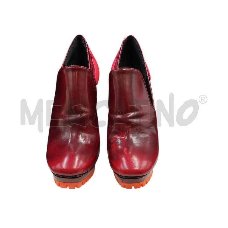 SCARPE DONNA KENZO TACCO FUCSIA BORDEAUX  | Mercatino dell'Usato Bernareggio 1