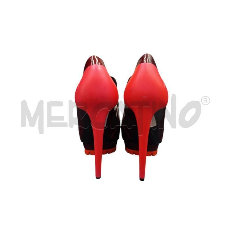 SCARPE DONNA KENZO TACCO FUCSIA BORDEAUX  | Mercatino dell'Usato Bernareggio 3