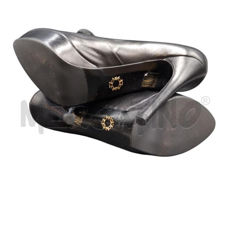 SCARPE DONNA NERO PAZOLINI TACCO PELLE  | Mercatino dell'Usato Bernareggio 4