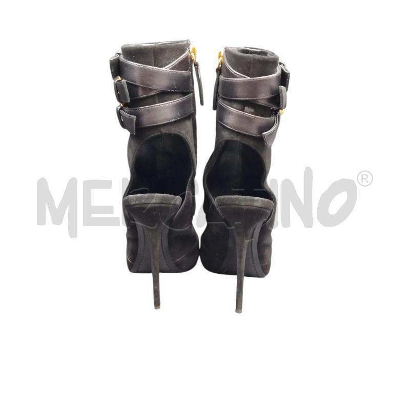 SCARPE DONNA NERO TACCO ZANOTTI CINTURINI | Mercatino dell'Usato Bernareggio 3