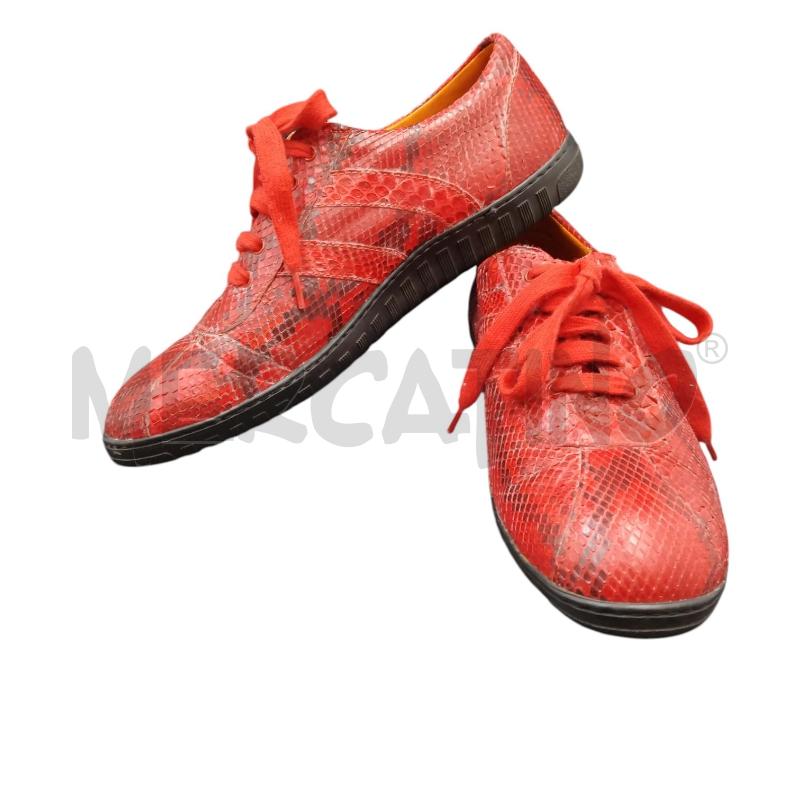 SCARPE DONNA SARTORIALI PITONE ROSSE | Mercatino dell'Usato Bernareggio 1
