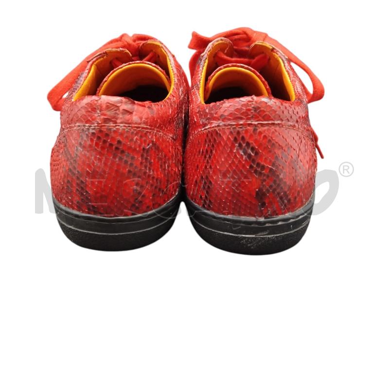 SCARPE DONNA SARTORIALI PITONE ROSSE | Mercatino dell'Usato Bernareggio 4