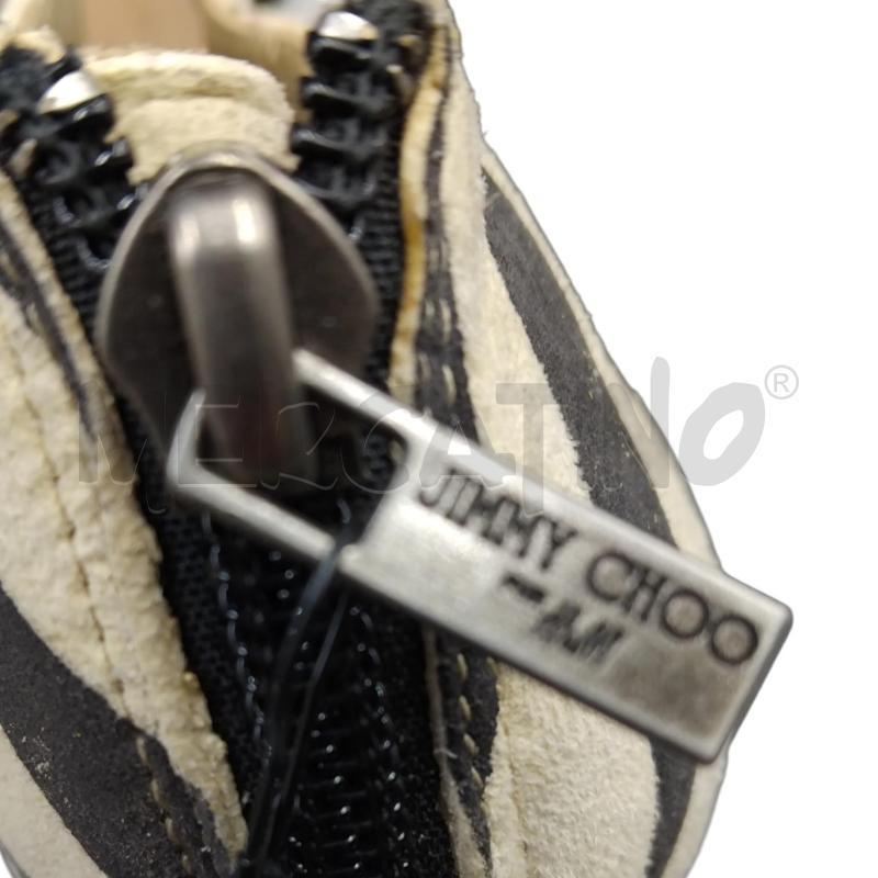 SCARPE DONNA TACCO ZEBRATE BORCHIE JIMMY CHOO | Mercatino dell'Usato Bernareggio 5