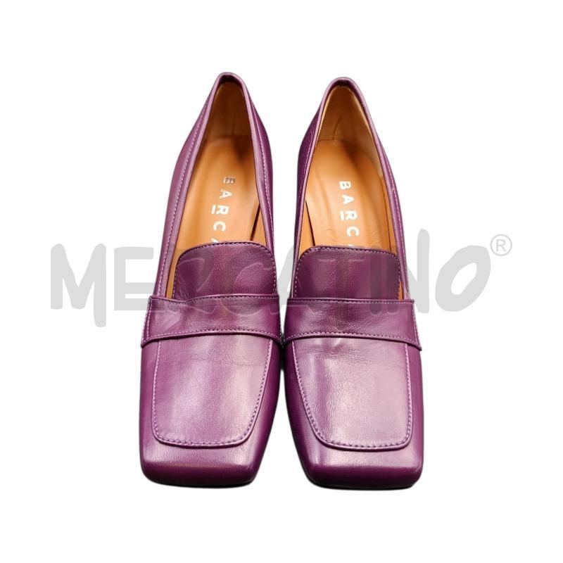 SCARPE DONNA VIOLA TACCO BASSO | Mercatino dell'Usato Bernareggio 1