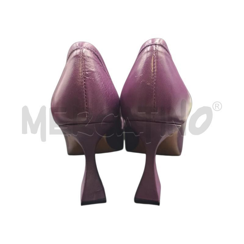 SCARPE DONNA VIOLA TACCO BASSO | Mercatino dell'Usato Bernareggio 3