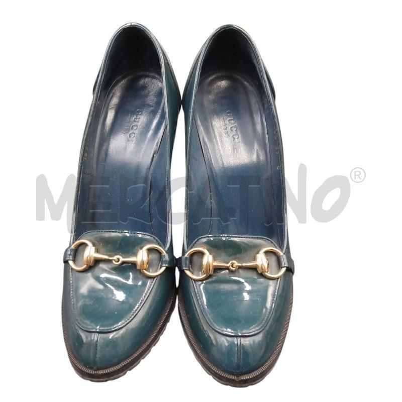 SCARPE D GUCCI VERDONE TACCO | Mercatino dell'Usato Bernareggio 1