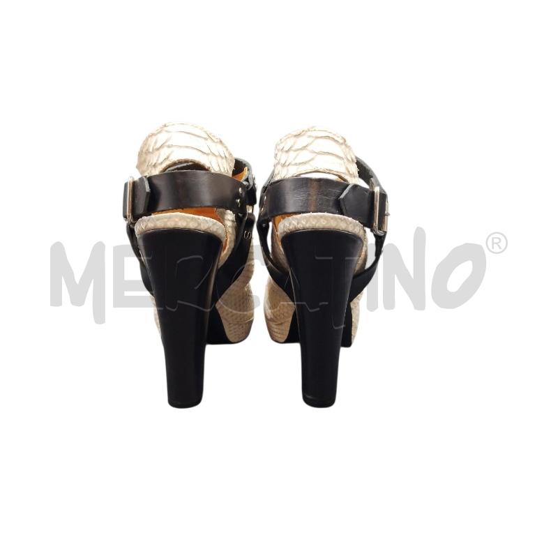 SCARPE D PITONATO CYRCLE BIANCHE NERE | Mercatino dell'Usato Bernareggio 3