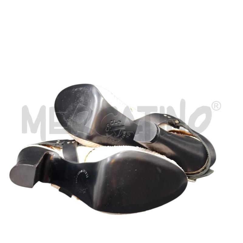 SCARPE D PITONATO CYRCLE BIANCHE NERE | Mercatino dell'Usato Bernareggio 4