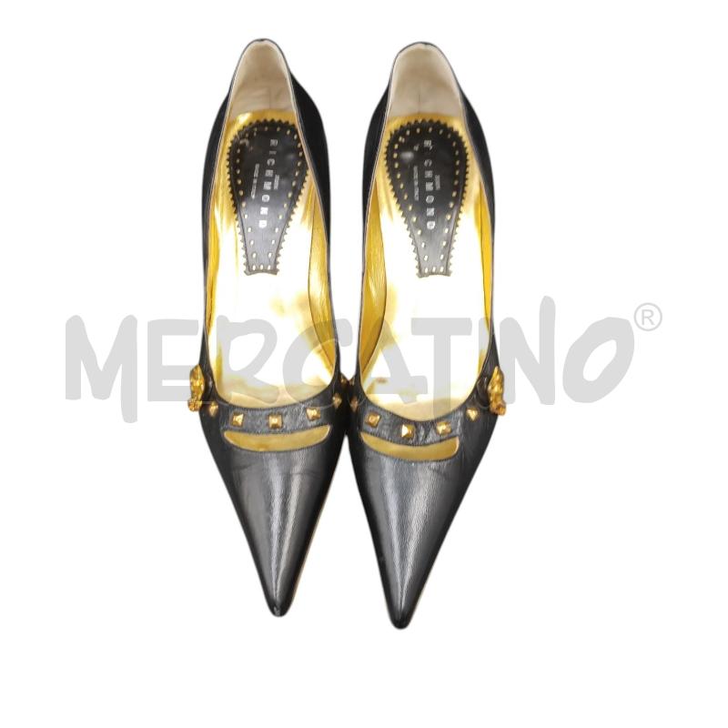 SCARPE D RICHMOND NERO ORO | Mercatino dell'Usato Bernareggio 1