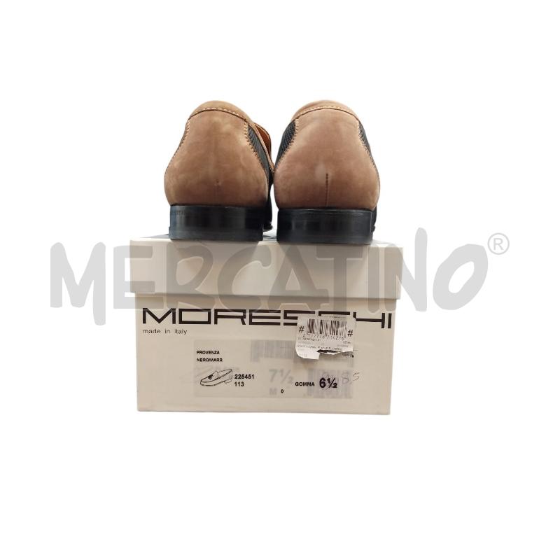SCARPE UOMO MORESCHI MOCASSINO MARRONI NERI  | Mercatino dell'Usato Bernareggio 3