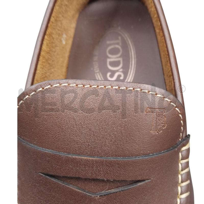 SCARPE UOMO TOD'S MOCASSINO MARRONE  | Mercatino dell'Usato Bernareggio 5