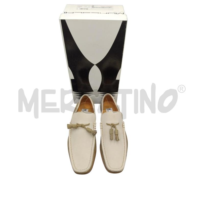 SCARPE U MORESCHI MOCASSINO BEIGE CAMOSCIO | Mercatino dell'Usato Bernareggio 1