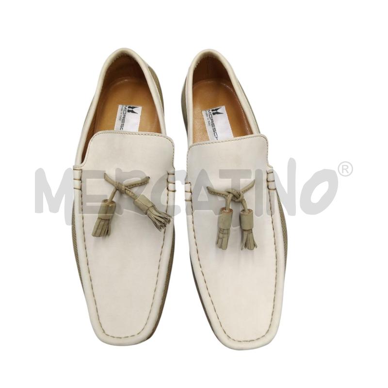 SCARPE U MORESCHI MOCASSINO BEIGE CAMOSCIO | Mercatino dell'Usato Bernareggio 5
