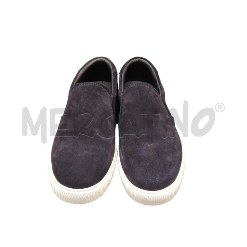SCARPE U SERGIO ROSSI BLU SCAMOSC SUOLA BNC | Mercatino dell'Usato Bernareggio 1