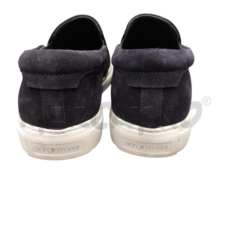 SCARPE U SERGIO ROSSI BLU SCAMOSC SUOLA BNC | Mercatino dell'Usato Bernareggio 3