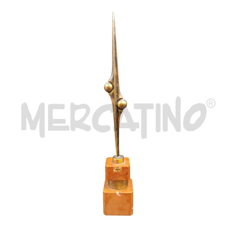 SCULTURA BASE MARMO OTTONE | Mercatino dell'Usato Bernareggio 1