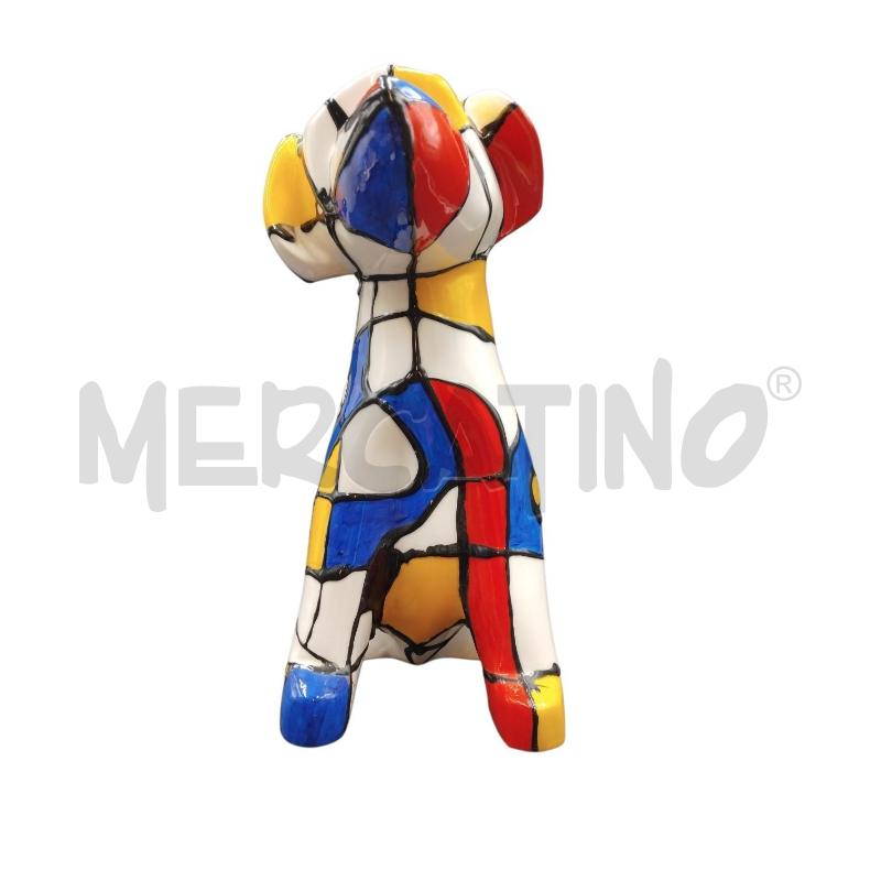 SCULTURA CANE KOKOPELLI COLORATO  | Mercatino dell'Usato Bernareggio 1