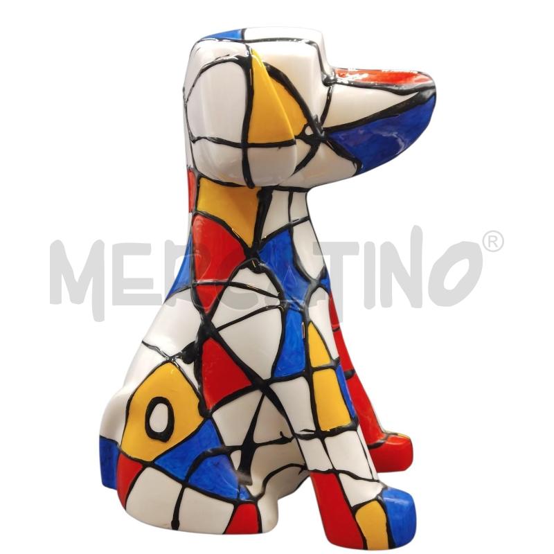 SCULTURA CANE KOKOPELLI COLORATO  | Mercatino dell'Usato Bernareggio 2