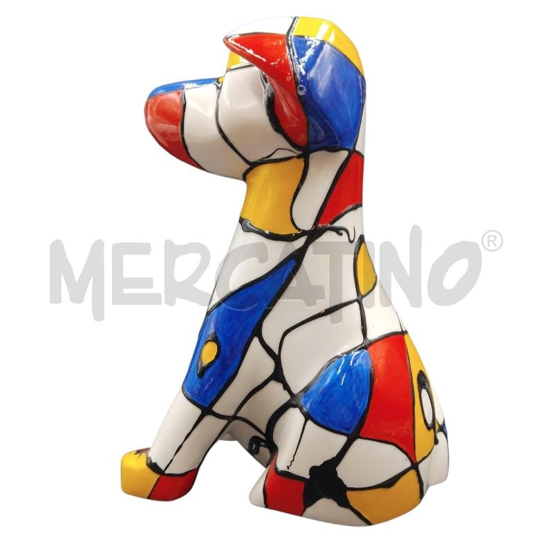 SCULTURA CANE KOKOPELLI COLORATO  | Mercatino dell'Usato Bernareggio 4