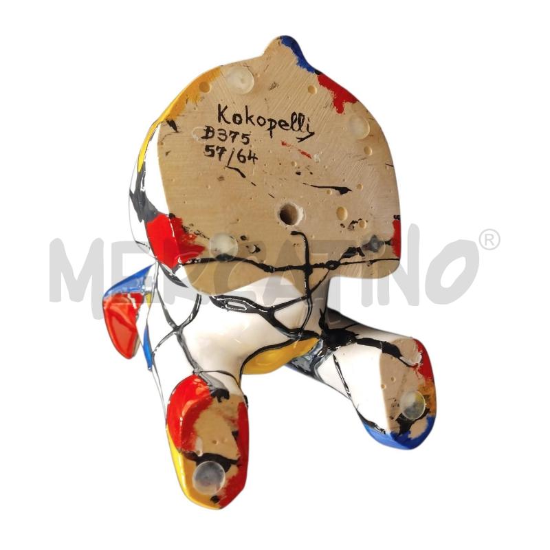 SCULTURA CANE KOKOPELLI COLORATO  | Mercatino dell'Usato Bernareggio 5