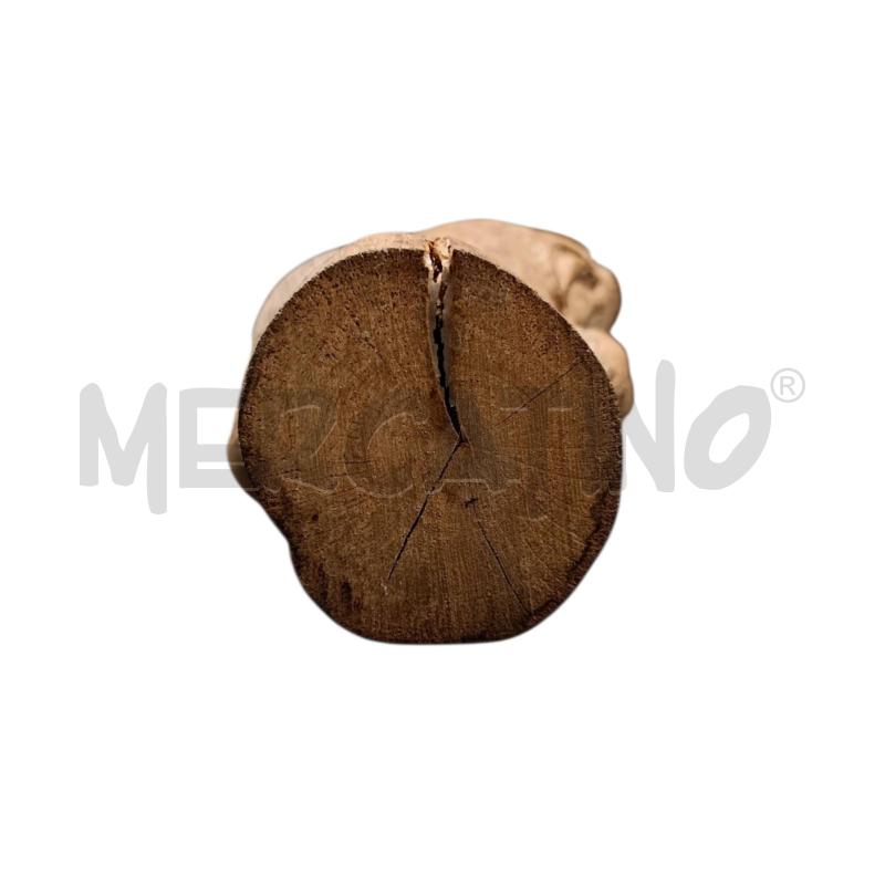 SCULTURA LEGNO CON FIGURA LONGILINEA  | Mercatino dell'Usato Bernareggio 4