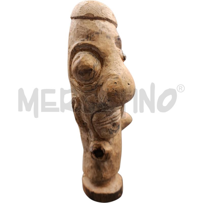 SCULTURA LEGNO CON FIGURA LONGILINEA  | Mercatino dell'Usato Bernareggio 5