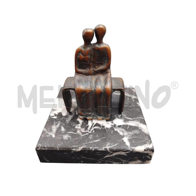 SCULTURA N. TAZZONE BASE MARMO | Mercatino dell'Usato Bernareggio 1